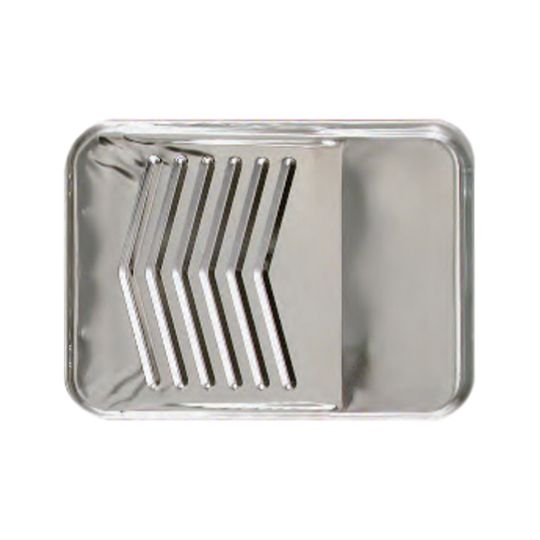 Premier Paint Roller 9" Standard Metal Paint Tray with Ladder Legs - 1 Qt.