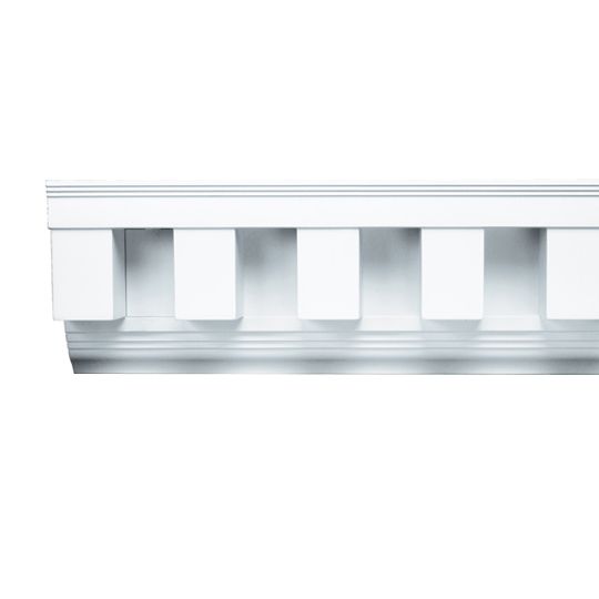Mid-America Exterior Square Tooth Dentil Trim — MABEDSQTT117