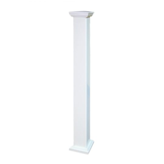 AFCO Industries 4" x 4" x 108" Vinyl Post Sleeve