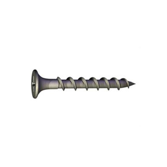 Grabber Construction Products #8 x 3" GrabberGard Bugle Head Coarse Thread Screws - Carton of 2,000