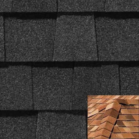 CertainTeed Roofing 10" Mountain Ridge Solaris Hip & Ridge Shingles — CTRMRSOLHRMB10FR