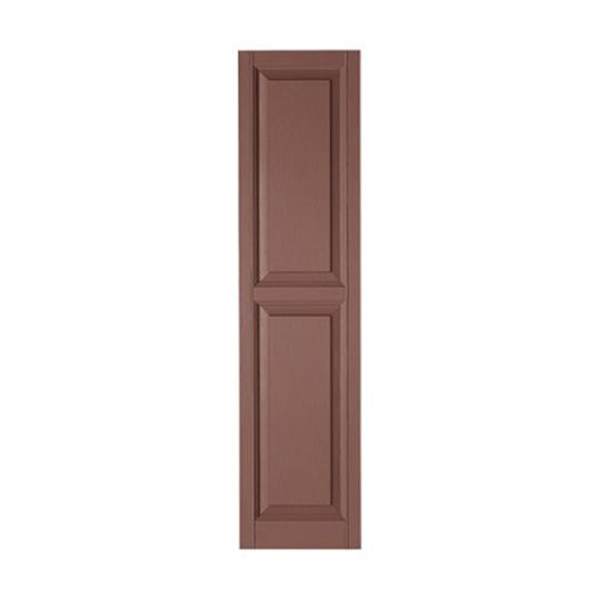 Variform By PlyGem 15" x 43" Standard Raised Panel Shutter — VARVINRP154338