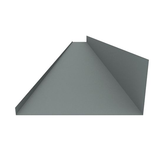 Able Sheet Metal 26 Gauge x 3-1/2" x 8" x 1/2" Galvanized Tile Pan