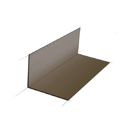 Quality Edge 3" x 4" x 9" Pre-Bent Aluminum Step Flashing