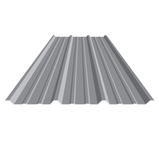 Metal Sales 26 Gauge Classic Rib Metal Panel — Metal Roofing — MTS26GCRBG