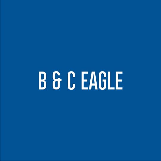 B&C Eagle 2-1/2" 16-Gauge Stainless Steel Straight Finish Nails - Carton of 1,000