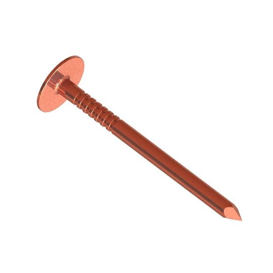 Clendenin Bros Copper Roofing Nails - Smooth Shank