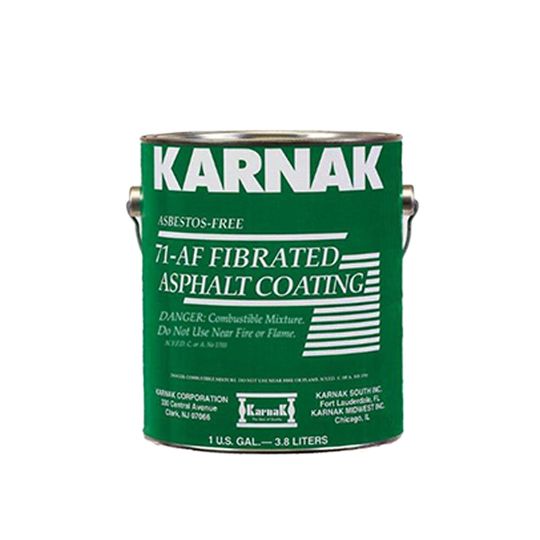 Karnak #71AF Fibered Asphalt Coating - 1 Gallon Can