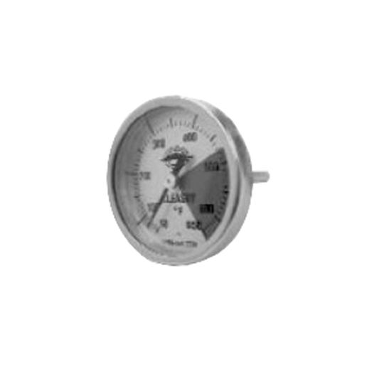 Cleasby Equipment 2-1/2" Dial Stem Thermometer