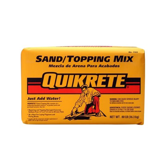 Quikrete Sand/Topping Mix - 80 Lb. Bag
