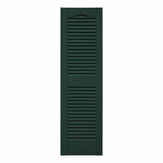 Mid-America Standard Cathedral Top Open Louver Shutter — MABLSMG60