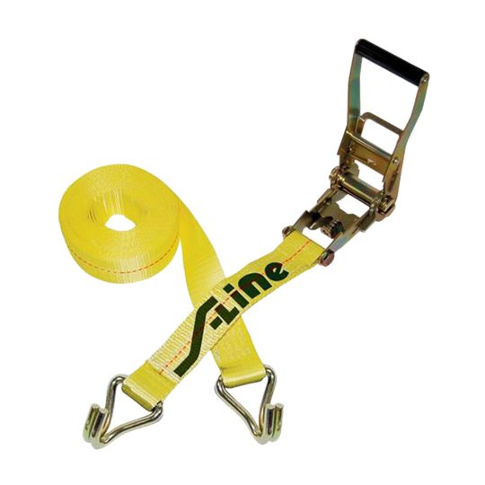 Orgill 2" x 27' Heavy Duty Nylon Tie-Down Ratchet Strap
