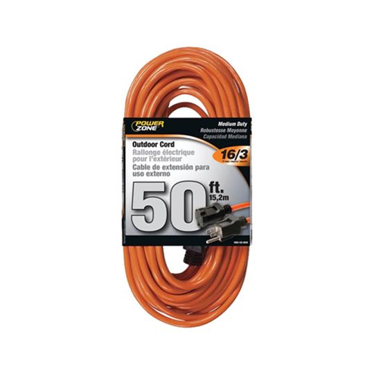 PowerZone 16/3 x 50' Extension Cord