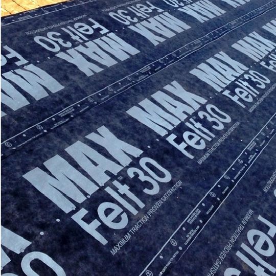 Max Roofing Products MaxFelt Xt Synthetic Roofing Underlayment - Smith Roofing - 10 Sq. Roll