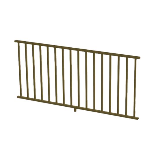 RDI Railing Dynamics 6' x 36" Avalon Level Rail Panel with Square Balusters — RDY73019285