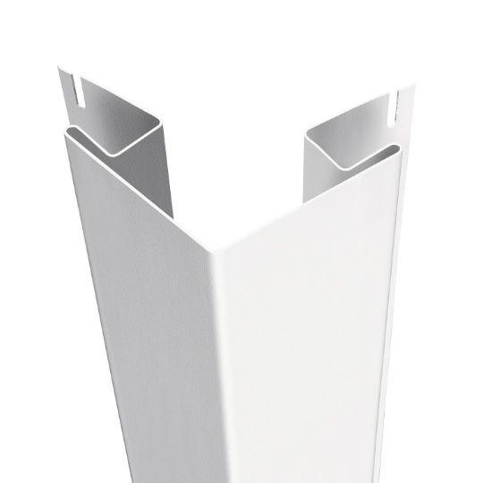 CertainTeed Siding 1" x 3-1/2" x 10' Woodgrain Finish Outside Cornerpost — CEROSCP1WGCW