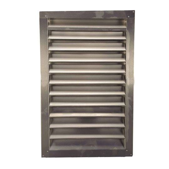 Lomanco 14" x 24" 100-Series Square Flush Mount Gable Louver — LOM1001424M