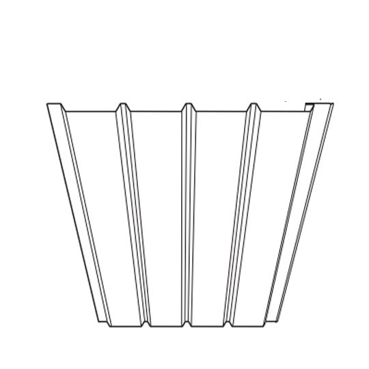 Mastic Envoy Triple 4" Solid U-Groove Aluminum Soffit — ACOSAS1231980