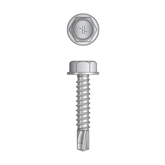 Simpson Strong-Tie #10 x 3/4" 16 Tpi Hex-Head Screw - Box of 100