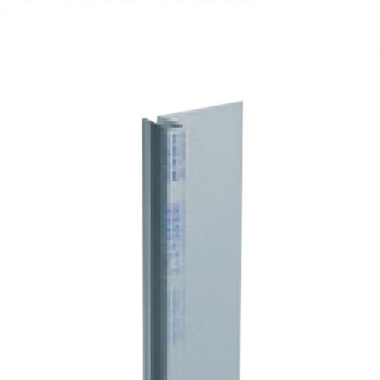 Ceraclad 9/16" Vertical Metal Caulk Joiner