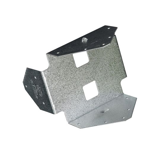 Simpson Strong-Tie 18 Gauge BCS2-3/6Z Double Post Cap/Base with Zmax Coating