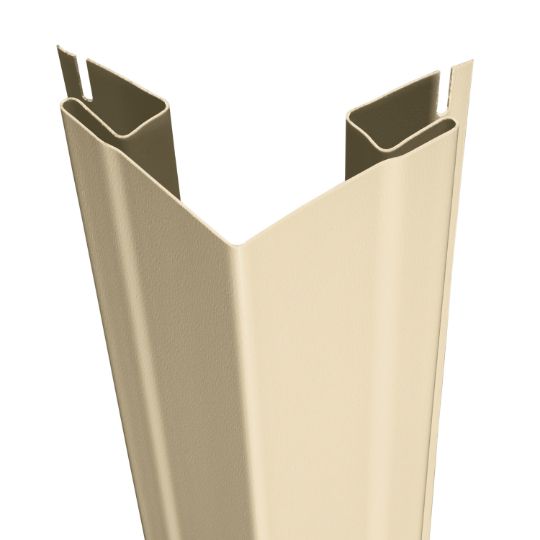 CertainTeed Siding 3/4" x 3-1/3" x 10' Outside Corner Post - Woodgrain Finish — CEROSCP34WG10LM