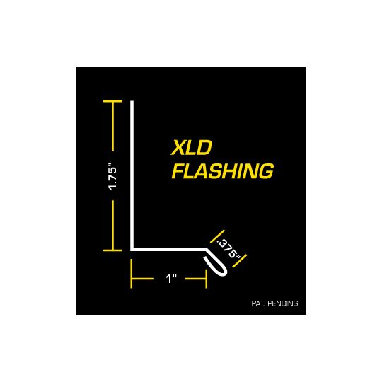 Flashing by Design 1" x 10' Xld Flashing — Commercial Flashings — FBDXLDEB