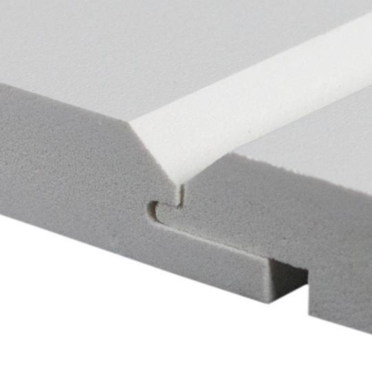 CertainTeed Siding 3/4" x 6" x 18' Restoration Millwork WP4/Nickel Gap Reversible Panel — CERTBSNG34618