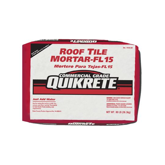 Quikrete Roof Tile Mortar - 80 Lb. Bag — QKCMM80G