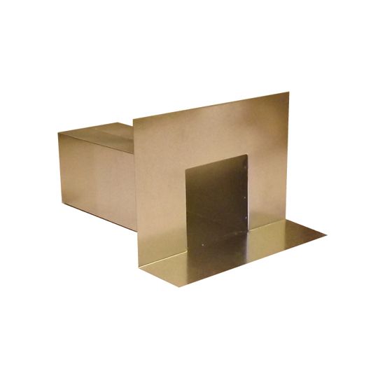 Verde Industries 4" x 4" x 16" Soldered Scupper