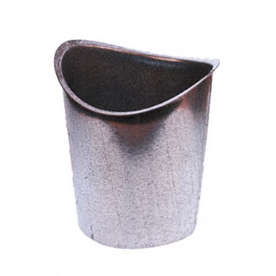 Berger Building Products 26 Gauge 3" Half Round Galvanized Steel B-Style Outlet