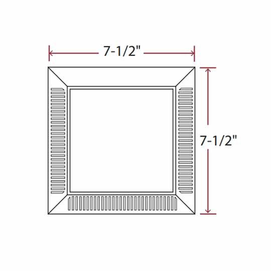 TRI-BUILT Intake/Exhaust Vent — TRI030807352