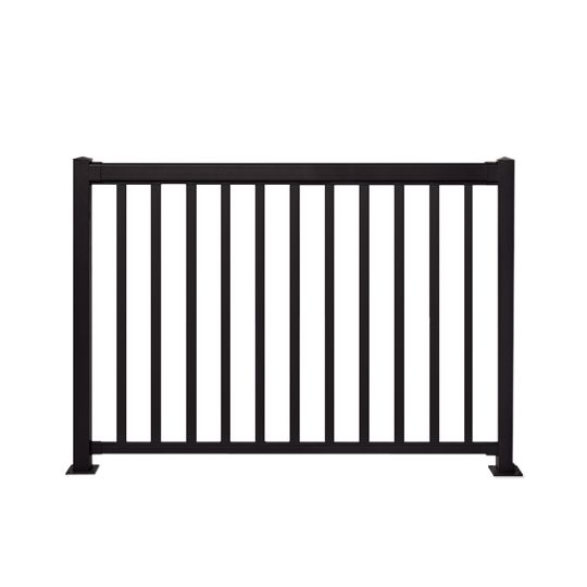 Regal Ideas (SPS6) 3/4" Square Stair Straight Pickets for 42" Posts & 6' On-Center Section - Package of 12 — RIXSPS6BL