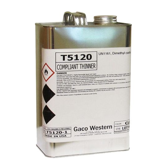 Gaco Western GacoFlex T5120 Compliant Thinner for Polyurethanes - 1 Gallon