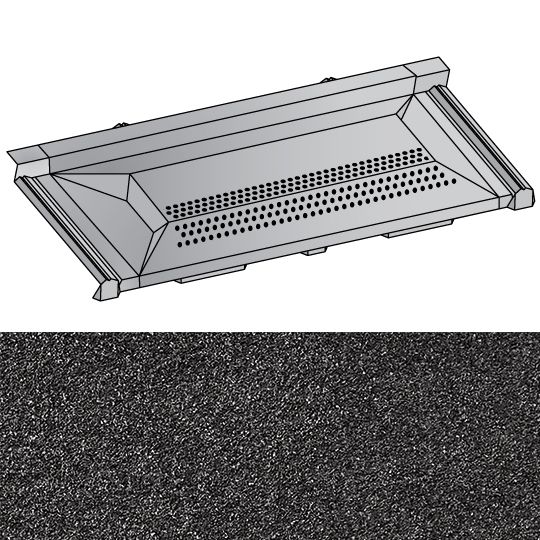 Unified Steel EZ-Vent Pine-Crest Shake — Metal Roofing — BOREZVPCCH