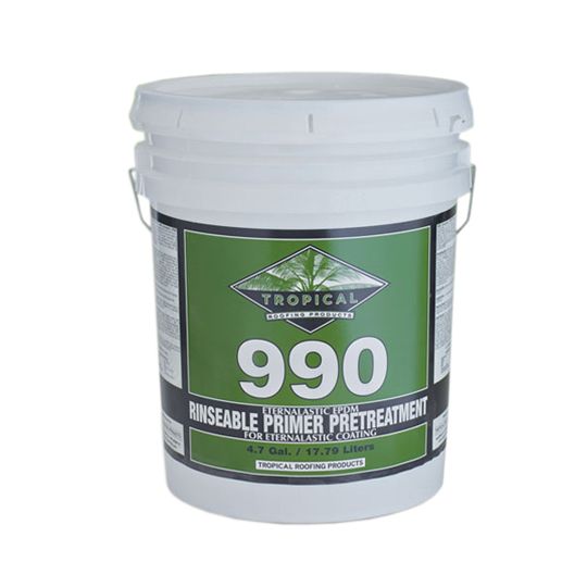 Tropical Roofing Products 990 Eternalastic EPDM Rinseable Primer - 5 Gallon Pail