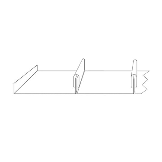 Coastal Metal Service 15" HT-150 Panel — Metal Roofing — CHT15CW