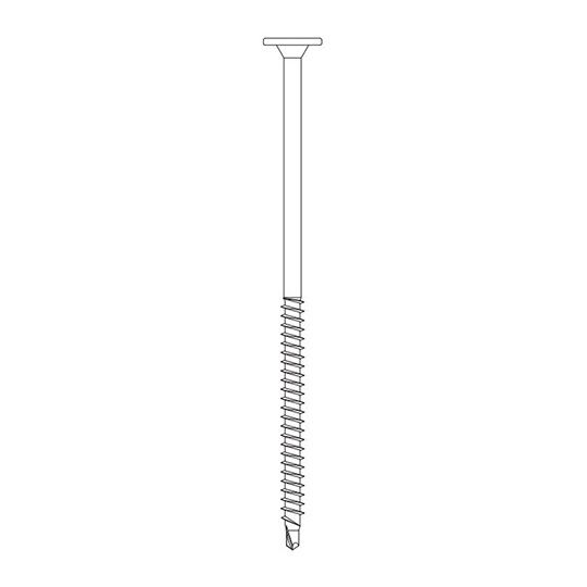 Hunter Panels 3-1/2" Sip Sd Steel Deck Fastener - Carton of 250