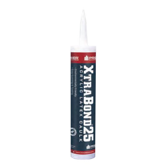 ADO Products Premier XtraBond 25-Year Acrylic Latex Caulk - 10.1 Oz. Tube