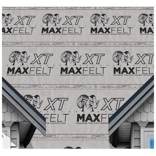 Max Roofing Products MaxFelt Xt Synthetic Roofing Underlayment- 10 Sq. Roll