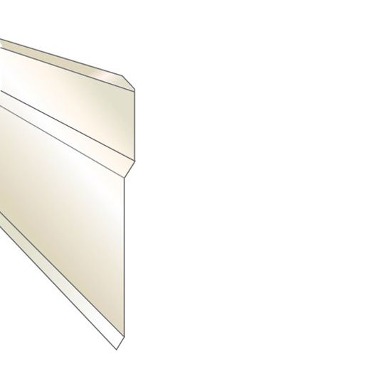 Quality Aluminum Products 10' Chimney Counter Flashing — Flashings — QAPCCF202
