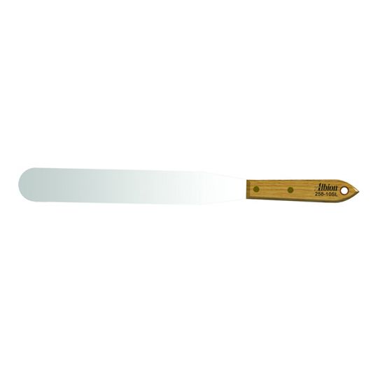 Albion Dispensing Solutions 1-1/2" Wide Classic Series Spatula with 6" Wide Blade