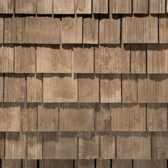 Brava Roof Tile Synthetic Cedar Shake Solid Tile Accessory (Class C) - Bundle of 5 — Tile Roofing — BVTSSH1222NE