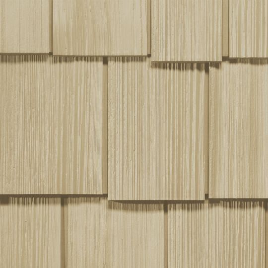 CertainTeed Siding Cedar Impressions Double 9" Staggered Rough-Split Polymer Shake Siding — CERCID9RSSSVW