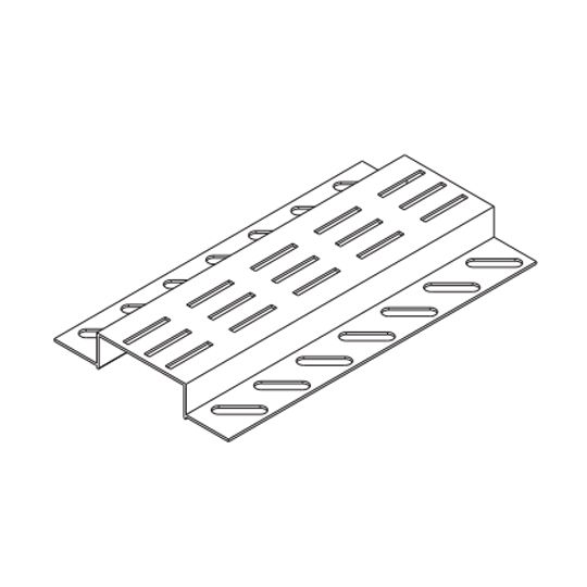Flannery Trim 5/8" x 2" Direct Application Eifs Vent Trim with 3 Vent Slots