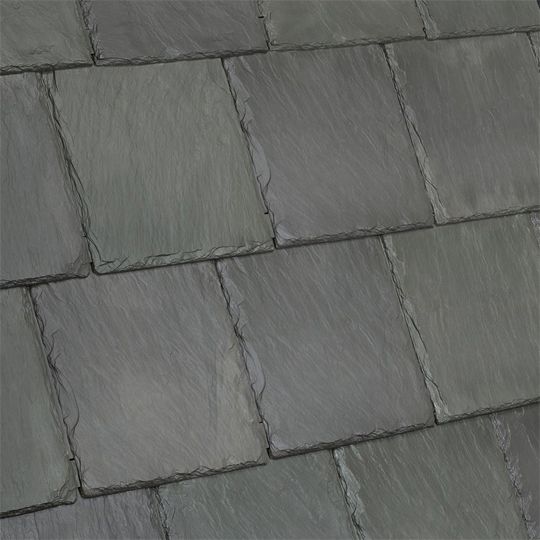 Davinci Roofscapes Bellaforte Slate One-Piece Hip & Ridge — Slate Roofing — DISCDAVBFSLHREG