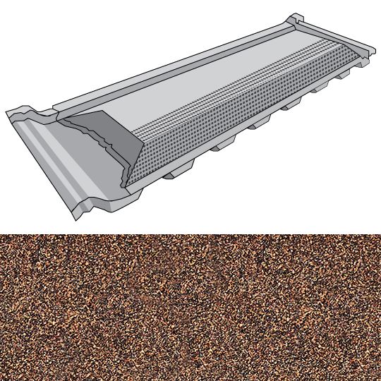 Unified Steel EZ-Vent Pacific Tile — Metal Roofing — BOREZVPABC