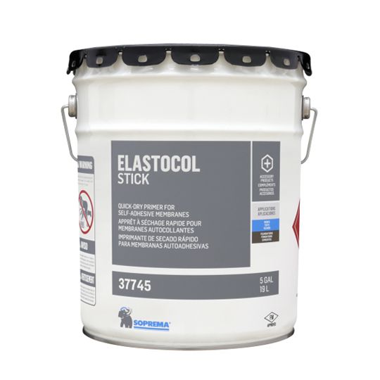 Soprema Elastocol Stick SBS Polymer Based Primer - 5 Gallon Pail