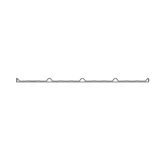 Ideal Roofing Americana Eave Closure Strip — IDLAMCSE