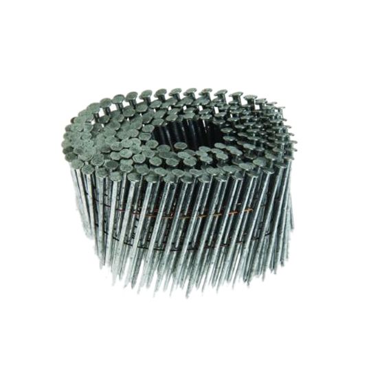 Grip-Rite 1-3/4" PrimeGuard Max Ring Shank Stainless Steel #304 15° Wire Weld Coil Nails - Tub of 1,200